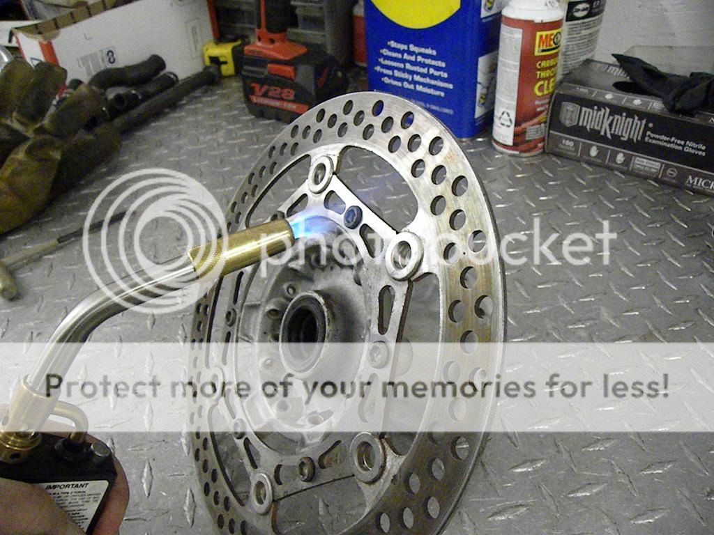 How to safely remove your dirt bike wheel brake rotors KX Guru Racing
